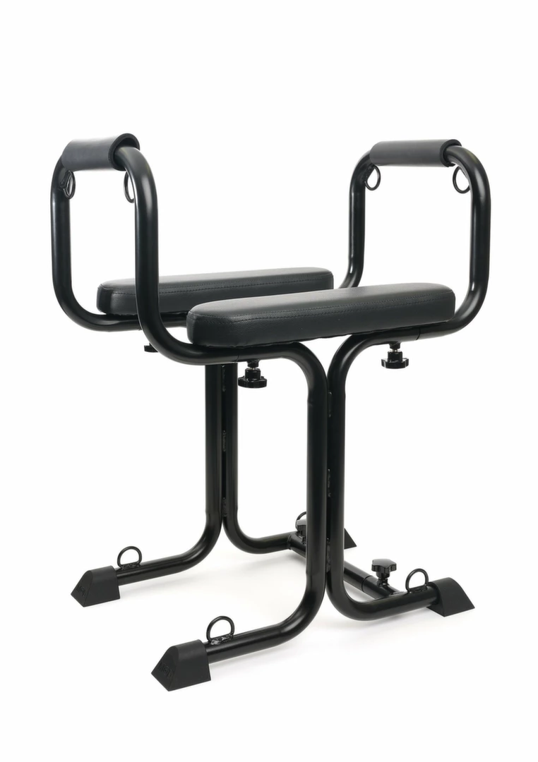 Hidden Desire Bondage Seat – 8 tvirtinimo taškai, juoda - Image 4