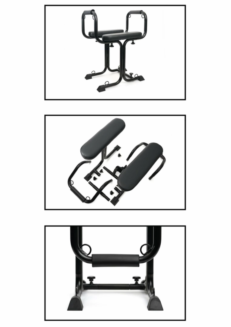 Hidden Desire Bondage Seat – 8 tvirtinimo taškai, juoda - Image 9