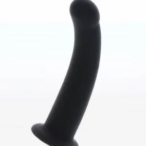 Taboom Strap-On Dong Medium 17 cm (silikonas, juoda)