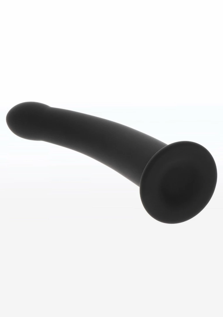 Taboom Strap-On Dong Medium 17 cm (silikonas, juoda) - Image 5