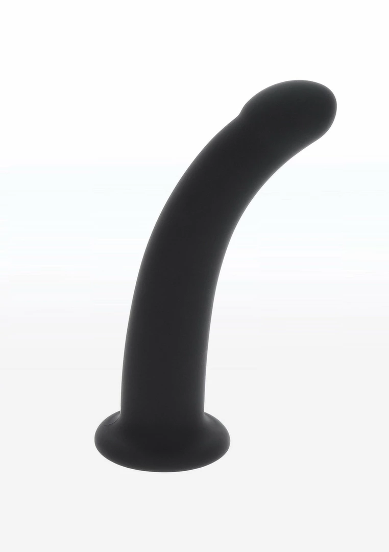 Taboom Strap-On Dong Medium 17 cm (silikonas, juoda) - Image 4
