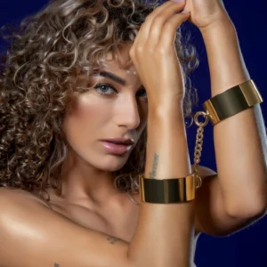 Taboom Dona Wrist Cuffs Rose Gold