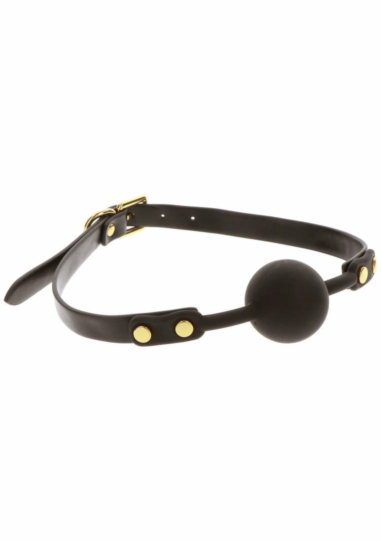 Taboom Ball Gag Black & Gold - Image 2