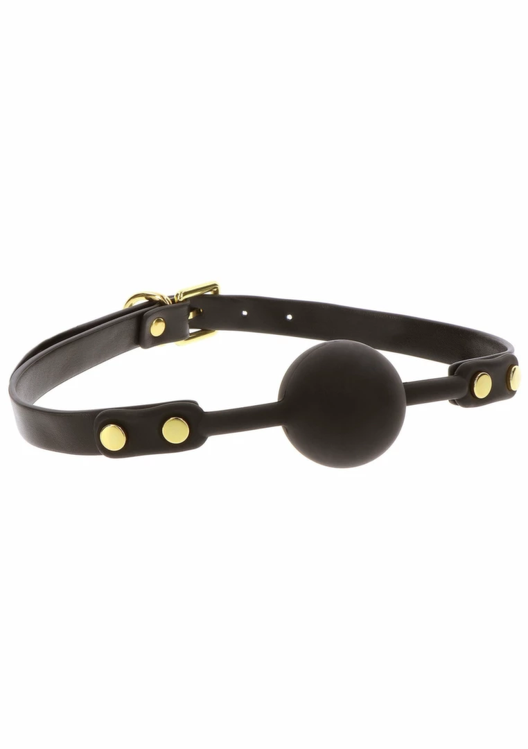 Taboom Ball Gag Black & Gold - Image 6
