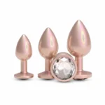 NS Novelties Iridescent analinis kaištis, 3 dydžių rinkinys