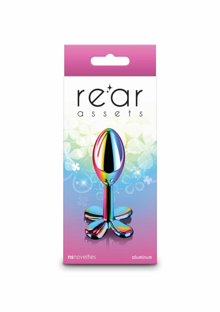 NS Novelties Clover — chromuotas aliuminio plugas (M) - Image 3