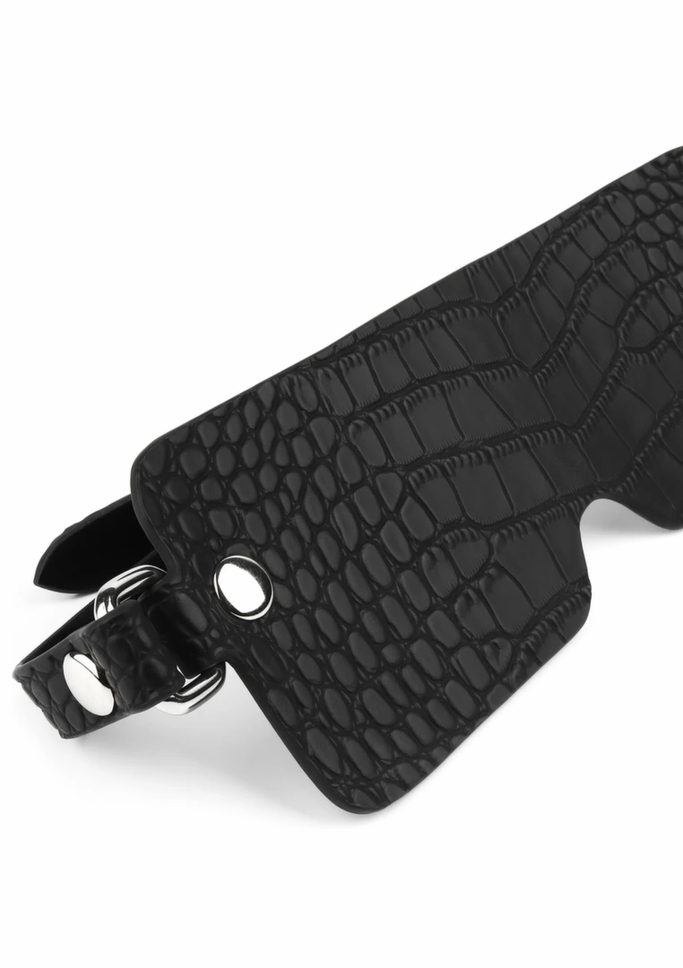 Avanza FEROS Croc-Embossed PU Blindfold - Image 3