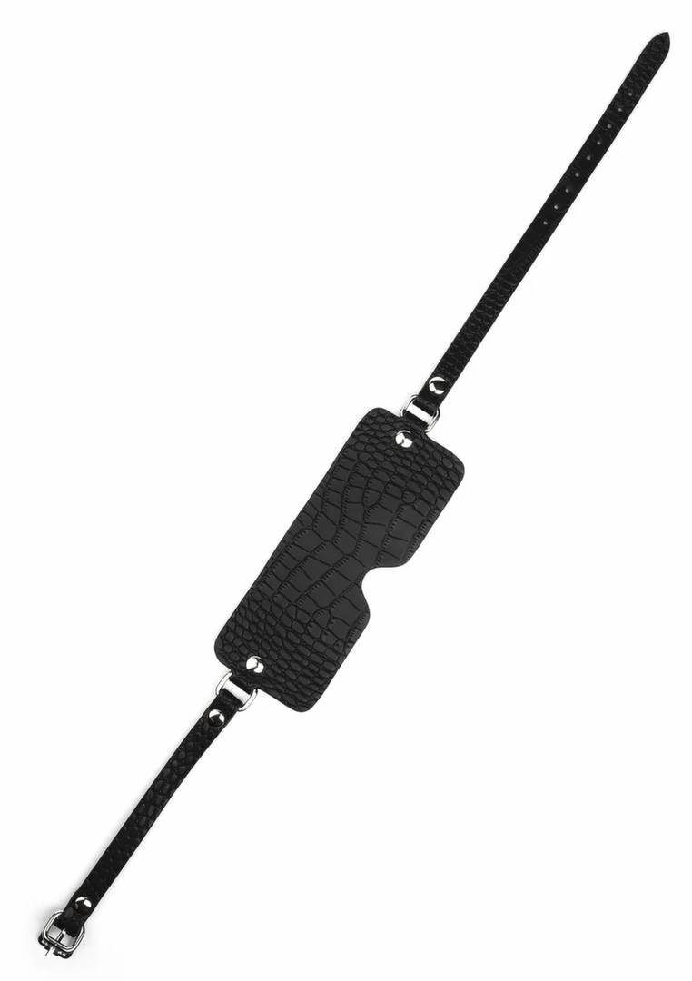 Avanza FEROS Croc-Embossed PU Blindfold - Image 6