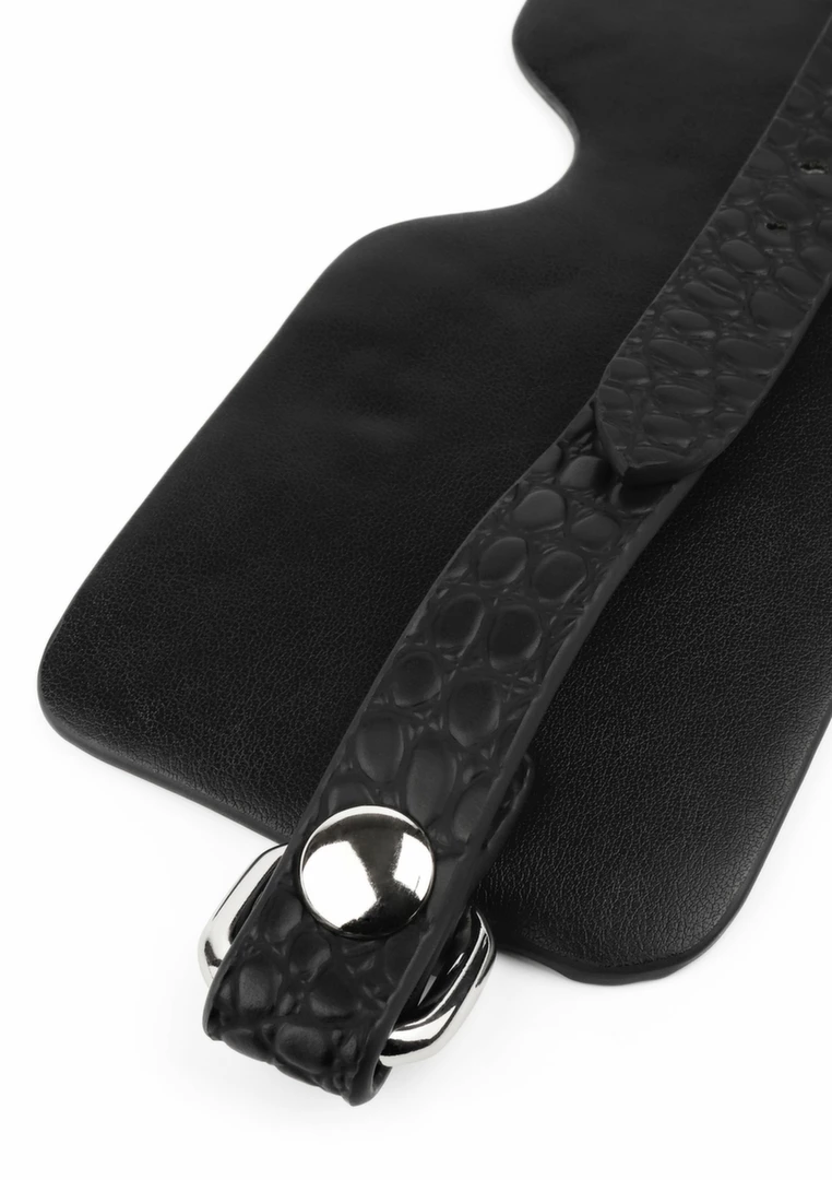 Avanza FEROS Croc-Embossed PU Blindfold - Image 4