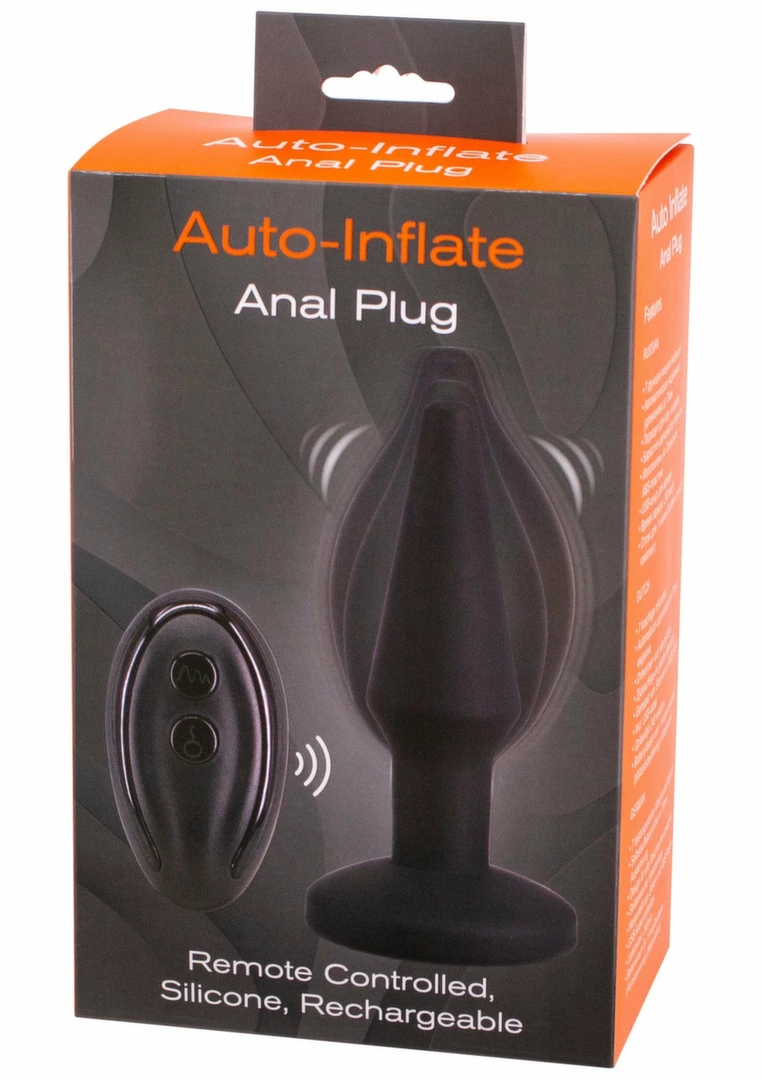 Auto Inflate Anal Plug – 10 vibracijų, 7 pripūtimo režimai - Image 2