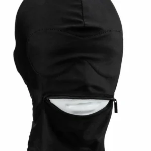 CalExotics Hood sensorinė kaukė su užtrauktuku, juoda