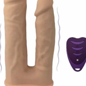 Silex-D Duo 7"+8" Vibrating Silicone, Remote
