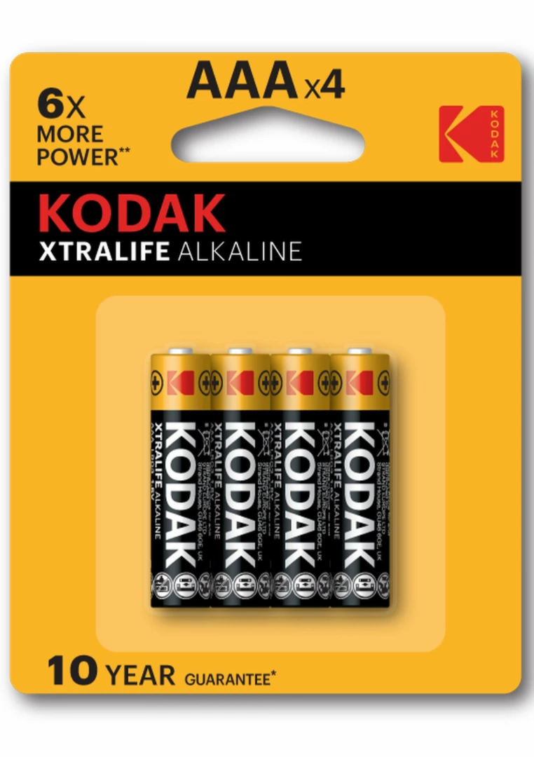 Kodak XTRALIFE AAA 40 vnt. (10x4)