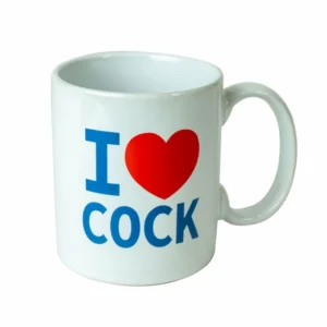 Spencer & Fleetwood I Love Cock keraminis puodelis 350 ml