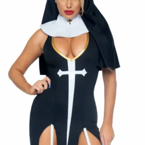 Leg Avenue Sinner Dress kostiumas – juodas
