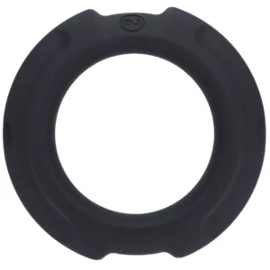 Doc Johnson FLEXISTEEL penio žiedas, 43 mm, juodas