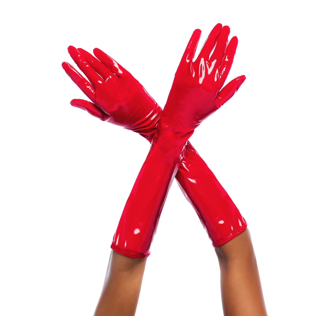 Mapale High Gloss Long Vinyl Gloves L/XL - Image 2
