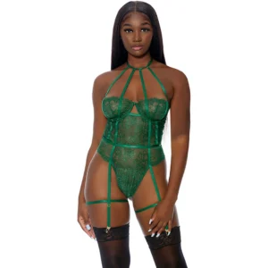 Watch Her Bloom Lace Mesh Teddy S — Forplay