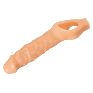 XR Brands Really Ample Extension Sleeve TPR Flesh