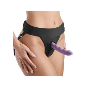 XR Brands Jock Style reguliuojamas strap-on diržas 46in juodas