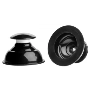 XR Brands Plungers silikoninės siurbimo taurės, 2 v.