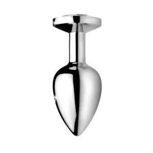 XR Brands Clear Gem Plug Small (aliuminis)