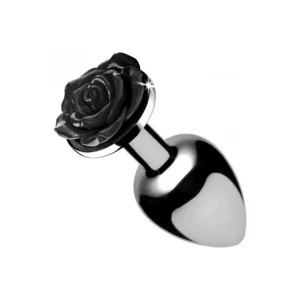 XR Brands Black Rose – mažas aliuminio kaištis