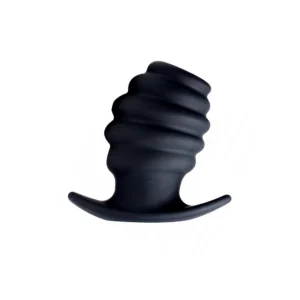 XR Brands HIVE Tunnel Plug Medium — silikoninis, juodas