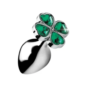 XR Brands Lucky Clover metalinis intymus kaištis (M)