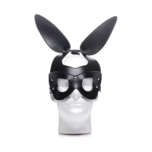 XR Brands veganiška triušio kaukė, juoda, unisex
