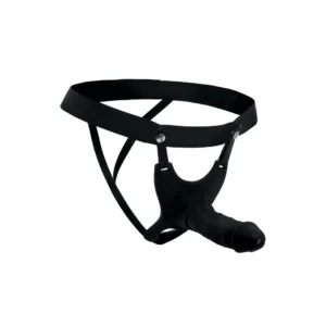 XR Brands Tuščiaviduris silikoninis strap-on 10.1''