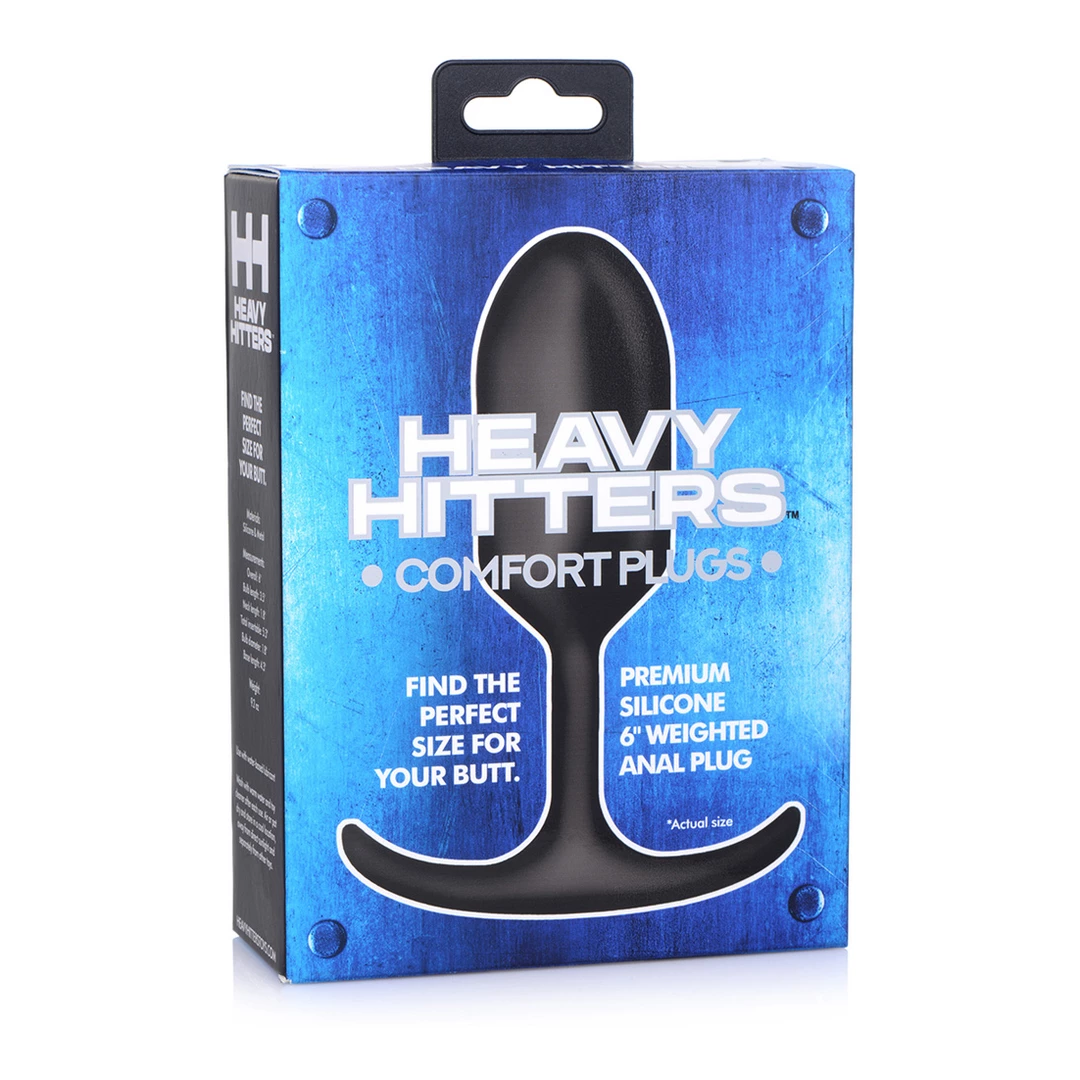 XR Brands Heavy Hitter Large silikoninis kaištis 9.2oz - Image 2