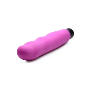 XR Brands XL Bullet rinkinys su banguotu užvalkalu, juodas