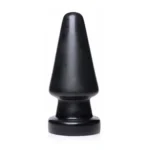 XR Brands Ass Max analinis kaištis, juodas, 7,6 cm
