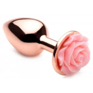 XR Brands Rose Gold Aluminium Plug Small