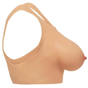 XR Brands Perky Pair D-kupės silikoninė krūtinės forma