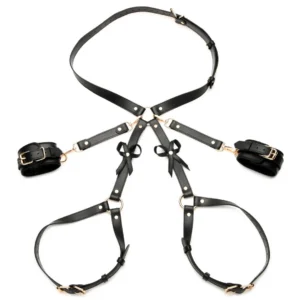 XR Brands Bondage Harness M/L, juodas