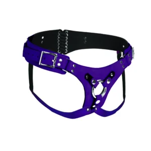 XR Brands Deluxe odinis korsetas-pakinktai, violetinė