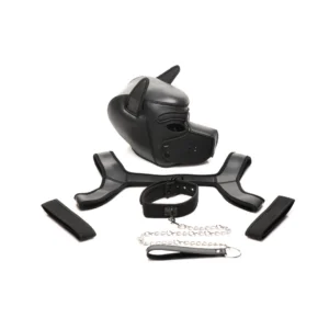 XR Brands Full Pup Gear Set Black