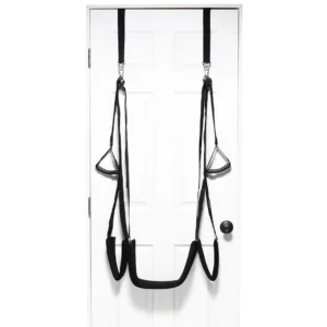 XR Brands Lover’s Door Swing Black – reguliuojama atrama