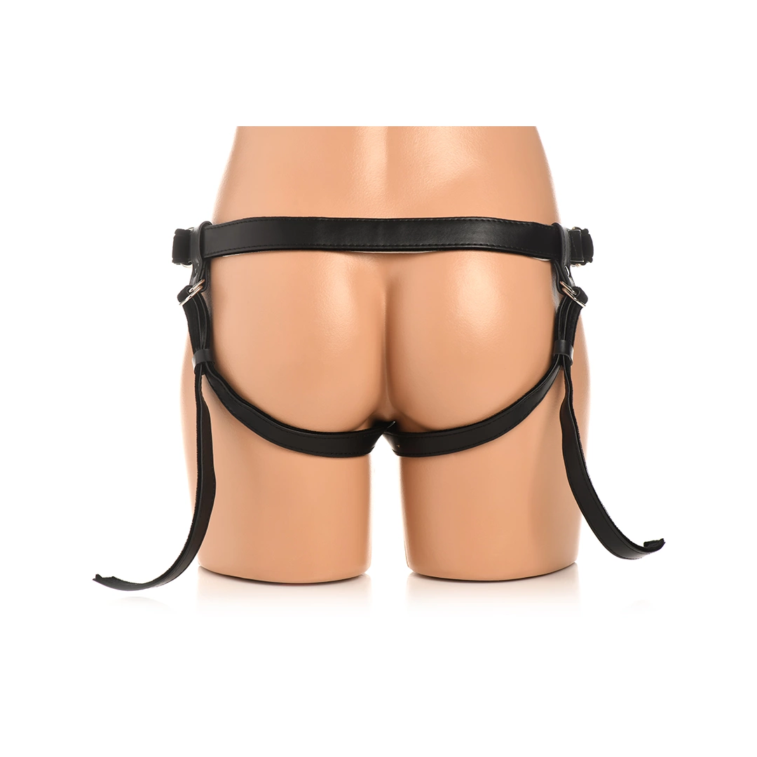 Velvet Kiss Premium reguliuojamas diržas (juodas) - Image 3