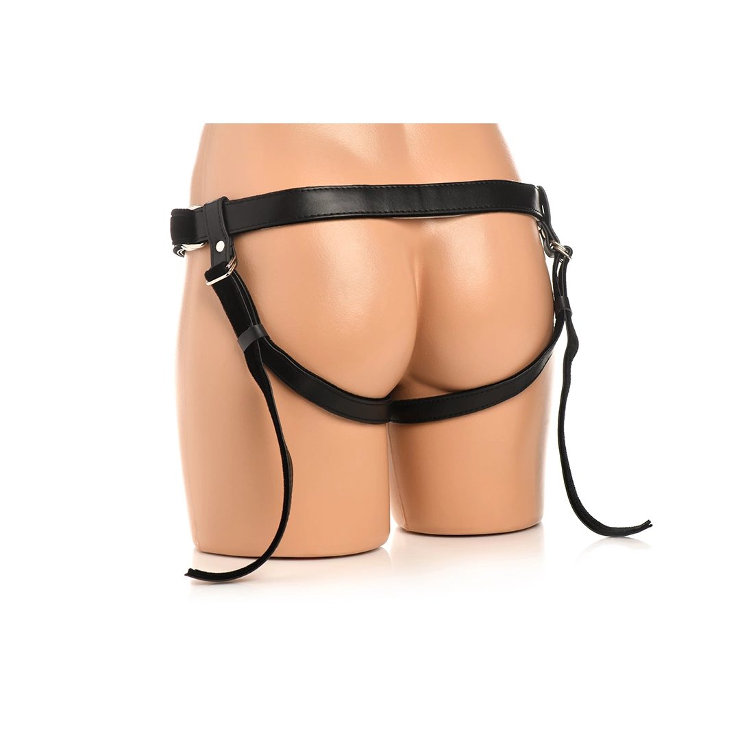 Velvet Kiss Premium reguliuojamas diržas (juodas) - Image 4