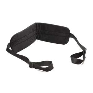 XR Brands Lover's Strap — juodas reguliuojamas diržas