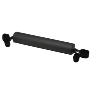 XR Brands Sex Spreader Black – paminkštintas prilaikymo rinkin