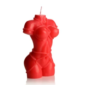 XR Brands Drip Candle, raudona, 17 cm