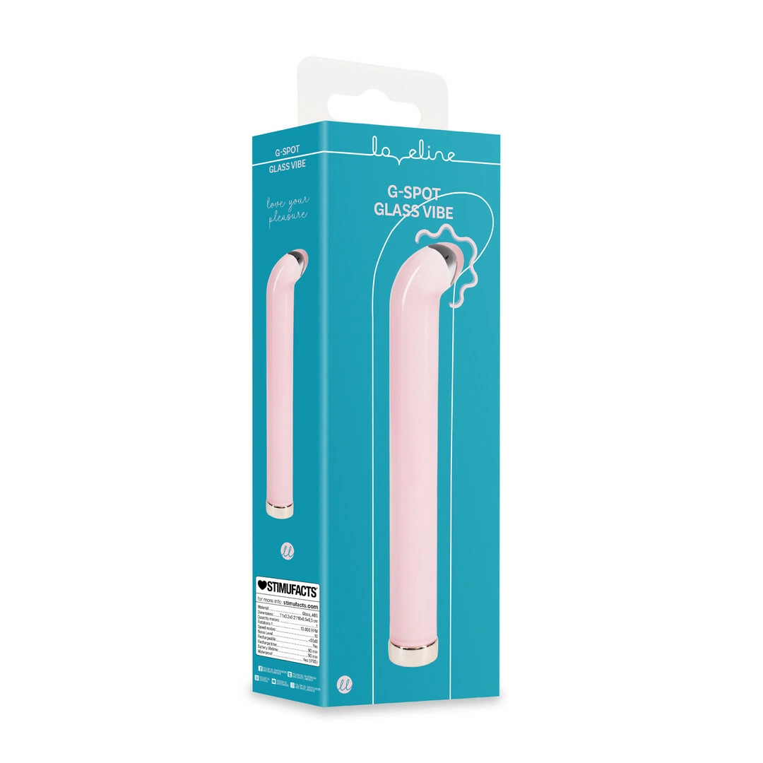 Loveline by Shots Glass G-Spot Vibe Pink - Image 2