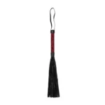 Ouch! by Shots Burgundy Faux Leather Impact Whip 38.5 cm