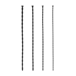 Ouch! by Shots Silicone Spiral Screw Plug Set, 4 vnt.