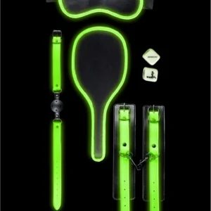 Ouch! by Shots Glow in the Dark Bondage Kit #1