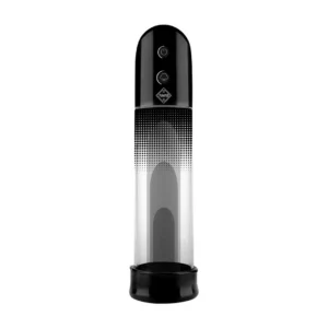 Pumped by Shots LuvPump automatinė USB penio pompa, 20 cm, juoda